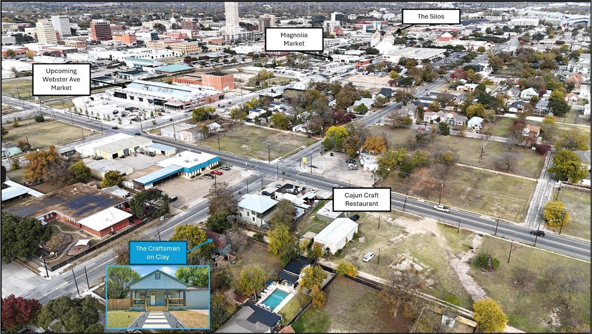 The Craftsman On Clay-downtown-4 Blocks To Silos-hot Tub And Cowboy Pool Holiday home