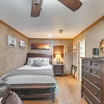 Rustic River Cabin With Dock And Covered Deck!